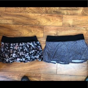 2 lululemon skirts